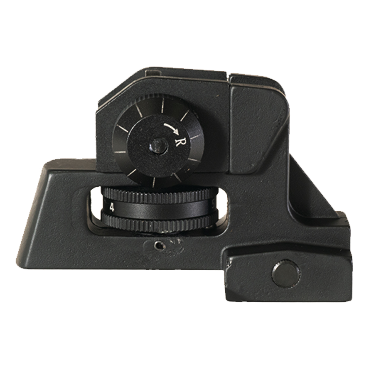 NcSTAR AR15 Detachable Rear Sight, Cut Off Carry Handle Style, A2/A4